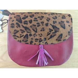 Soruka Leather Convertible Crossbody Bag